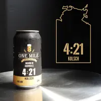 One Mile Brewing Company 4:21 Kolsch