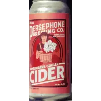 Persephone Brewing Rhubarb Ginger Cider