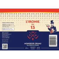 L'Ironie du 13 - Brasserie Artisanale Monsieur Gruau