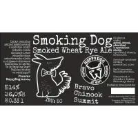 HoppyDog Smoking Dog - Smoked Wheat Rye Ale