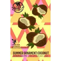 Black Cat Brewery Summer Ornament: Coconut