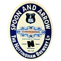 Nottingham Brewery Spoon And Arrow