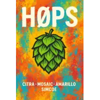 Tørst Mikrobryggeri Høps Times4 Citra/Mosaic/Simcoe/Amarillo