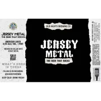 Old Hights Brewing Company Jersey Metal