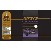 Blood Brothers Brewing Autopop - Concord Crush