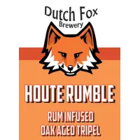 Dutch Fox Brewery Houte Rumble (Rum Infused Oak Aged)