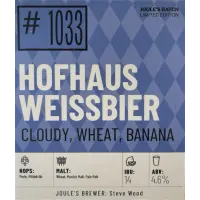 Joule's Brewery Hofhaus Weissbier