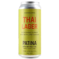 Patina Brewing Co. Brew House & BBQ Thai Lager