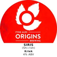Fyne Ales Origins - Siris