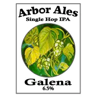 Arbor Ales Single Hop IPA - Galena