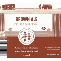 Microbrasserie de l'Île d'Orléans Brown Ale
