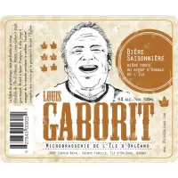 Microbrasserie de l'Île d'Orléans Louis Gaborit