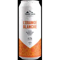 Microbrasserie Trois Lacs L'Orange Blanche