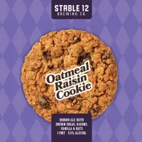 Stable 12 Brewing Company Oatmeal Raisin Cookie