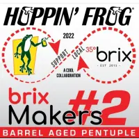 Hoppin' Frog Brewery 35 Brix Makers #2 Barrel-Aged Pentuple
