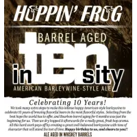Hoppin' Frog Brewery Barrel Aged In-TEN-sity American-style Barleywine Ale