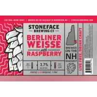 Stoneface Brewing Company Berliner Weisse - Raspberry