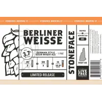 Stoneface Brewing Company Berliner Weisse
