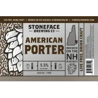 Stoneface Brewing Company American Porter