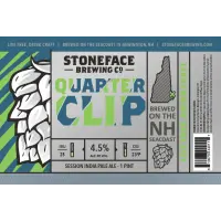 Stoneface Brewing Company Quarter Clip