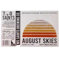 Two Saints Brewing Company August Skies