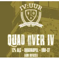 IV:Uur Bierbrouwerij Quad Over IV - Rum Infused