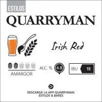 Quarryman Cerveza Artesanal Ambar (Irish Red)