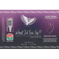 Screamin' Hill Brewery Wheat Did You Say? IPA
