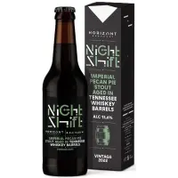 Horizont Brewing Night Shift (2022 Imperial Pecan Pie Stout Tennessee Whiskey Barrel Aged)