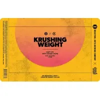 Industrial Arts Brewing Company Krushing Weight