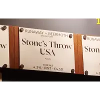 Runaway Brewery Stones Throw - USA