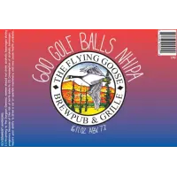 Flying Goose Brew Pub 600 Golf Balls