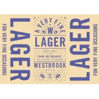 Westbrook Brewing Co. A Very Fine Lager