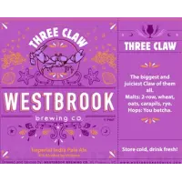 Westbrook Brewing Co. Three Claw