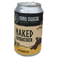 Mad Swede Brewing Company Naked Sunbather Nut Brown Ale