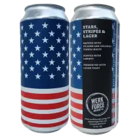 Werk Force Brewing Co. Stars, Stripes And Lager