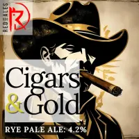 Red Dog Ales Cigars & Gold