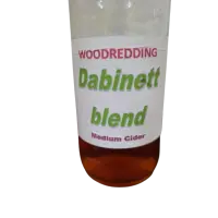 Woodredding Cider Dabinett blend