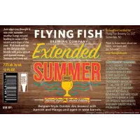 Flying Fish Brewing Company Extended Summer
