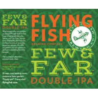 Flying Fish Brewing Company Few & Far Double IPA