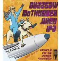 Iron Goat Brewing Buzzsaw McThunder Juicy IPA