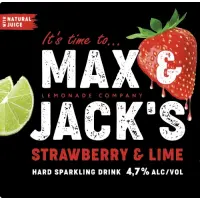 Moskovskaya Pivovarennaya Kompaniya (Московская Пивоваренная Компания) Max & Jack’s Strawberry & Lime