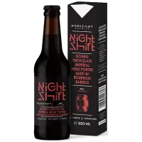 Horizont Brewing Night Shift (2025 Double Chocolate Imperial Milk Porter Aged in Bourbon Barrels)