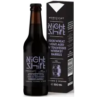 Horizont Brewing Night Shift (2025 Buckwheat Wine Aged in Tennessee Whiskey Barrels)