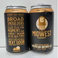 Midwest Coast Brewing Company West Town Brown Ale