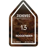 Rodinný Pivovar Zichovec Roggenbier 13