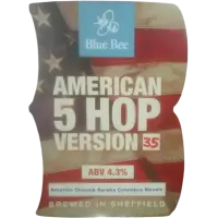Blue Bee Brewery American Five Hop Version 35