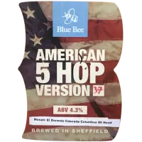 Blue Bee Brewery American Five Hop Version 37