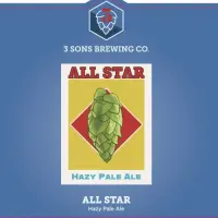 3 Sons Brewing Company All Star Hazy Pale Ale