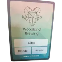 Woodland Brewing Citra Blonde